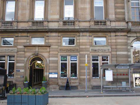 A view of the Elia restaurant in George Square