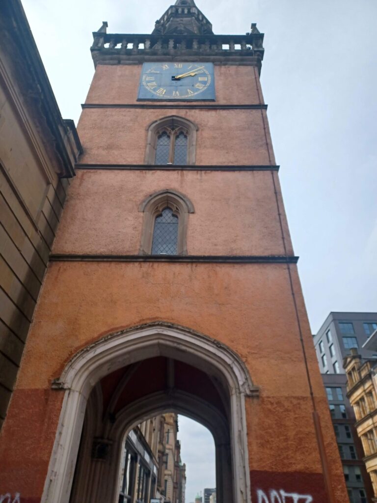 The Tron Tower in Glasgow