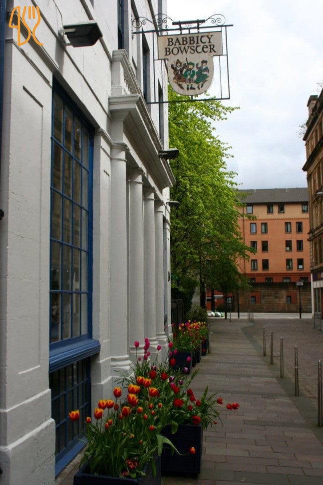 An exterior picture of the building